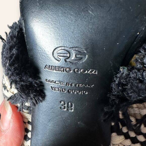 Alberto Gozzi strapped sandal heels made in Italy Size 39 - Picture 5 of 5